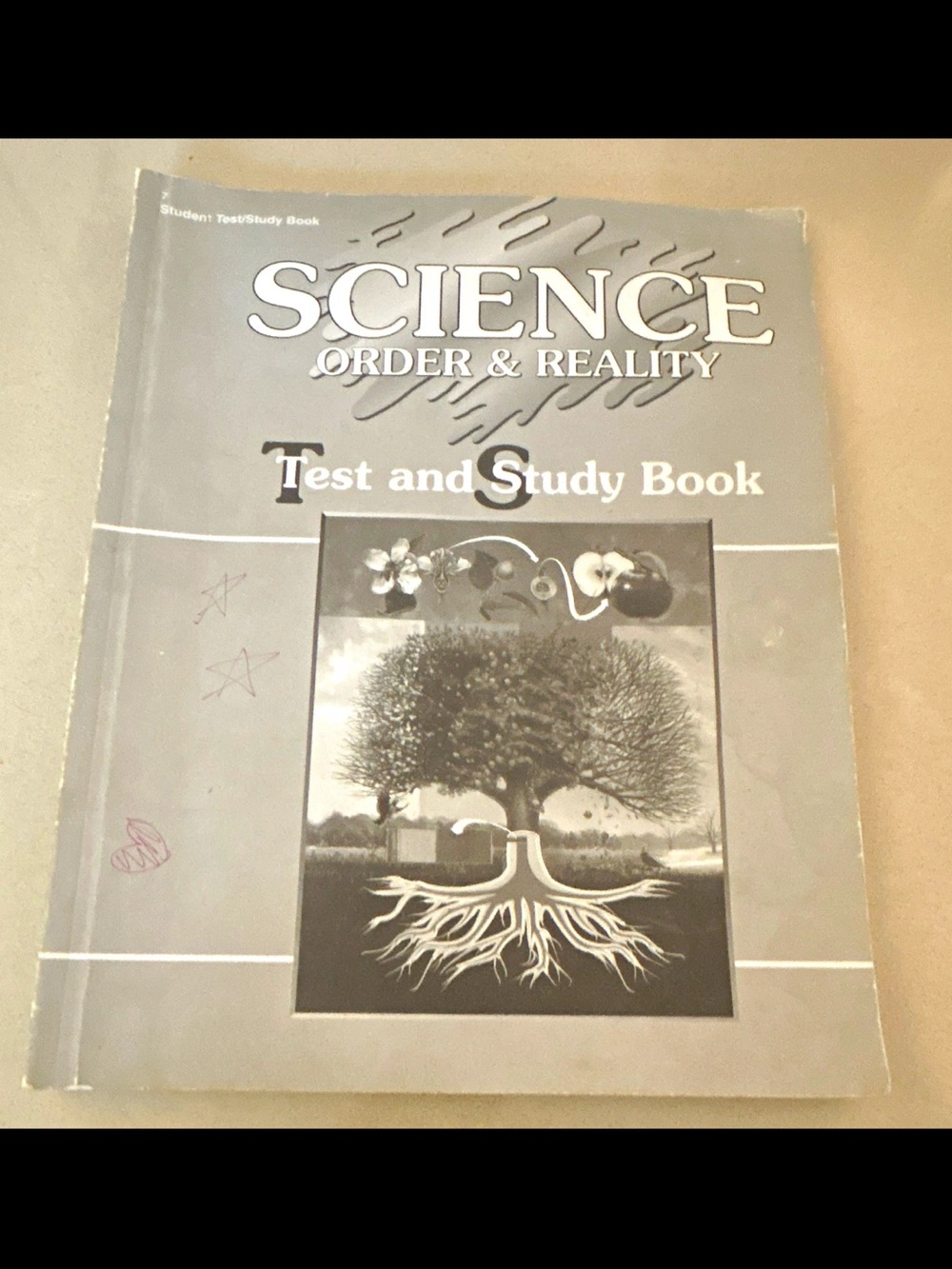 Science: Order & Reality Test and Study Book - Gray